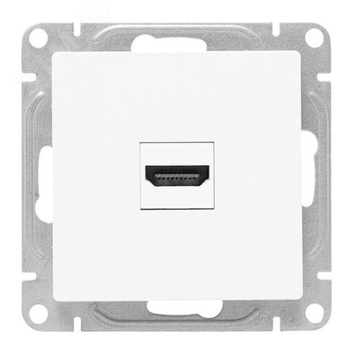 Эпика Механизм розетки HDMI белый EKF - фото 2