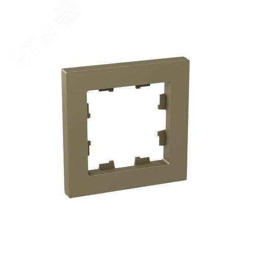 Рамка 1-местная шамп.  пластик Эпика EKF - фото 2