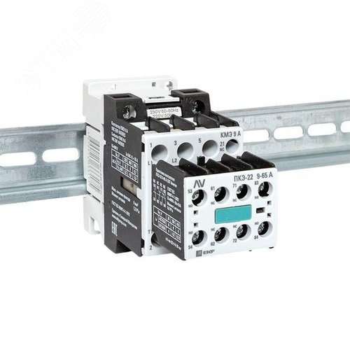 Комплект КМЭ 9А 1NC 230В АС с дополнительными контактами 2НО+2НЗ EKF AVERES - фото 2