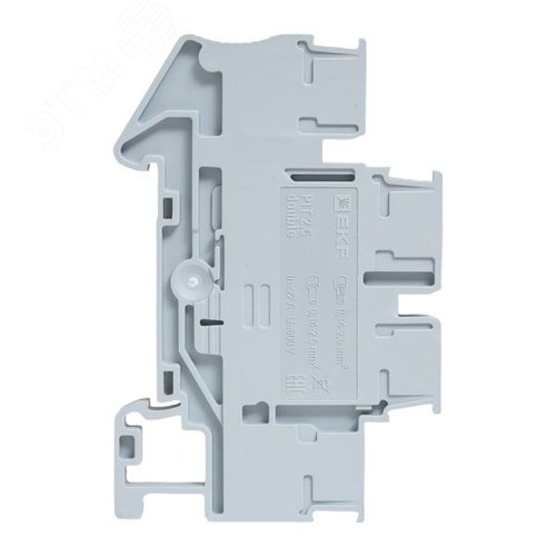 Клемма двухуровневая Push-in 2.5 мм2 4 вывода серая EKF - фото 4