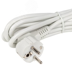 Удлинитель Эксперт 2 гнезда 5 метров 16А/3,0кВт с заземлением ПВС 3х1 - фото 3