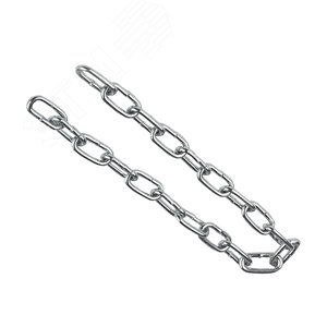 Цепь стальная короткозвенная DIN 766 3мм (60м) - фото 2