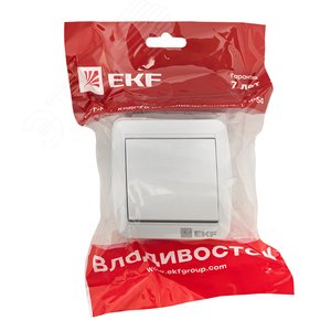 Владивосток Выключатель 1-кл. 10А IP54 серый EQR16-021-30-54 EKF - 2