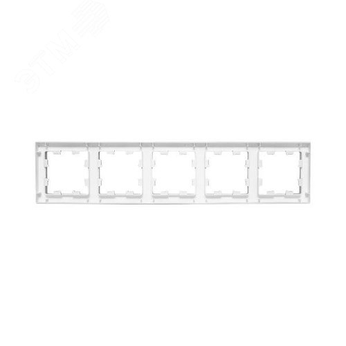 Эпика Рамка 5-местная алюминий пластик EKF - фото 4