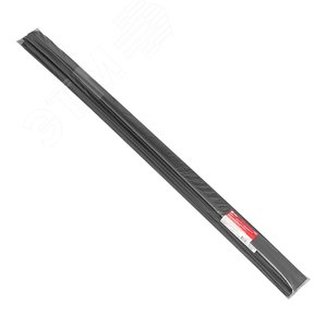 Термоусаживаемая трубка ТУТк с клеевым слоем нг 30/10 черная в отрезках по 1м PROxima - фото 2