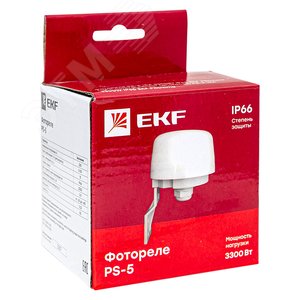 Фотореле PS-5 15А 3300Вт IP66 PROxima - фото 2