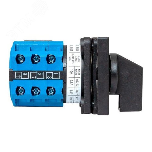 Переключатель кулачковый ПК-1-64 10А для вольтметра IP65 - фото 3