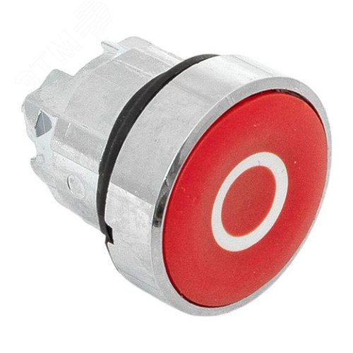 Исполнительный механизм кнопки O XB4 красный плоский возвратный без фиксации IP65 - фото 6