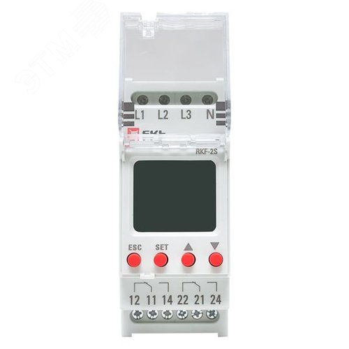 Реле контроля фаз с LCD дисплеем с нейтралью - фото 6