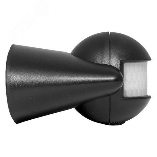 Датчик движения ИК настенный 1200Вт 180 градусов до 12 м IP44 MS-39b черный PROxima - фото 3