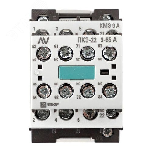 Комплект КМЭ 9А 1NC 400В АС с дополнительными контактами 2НО+2НЗ EKF AVERES - фото 3