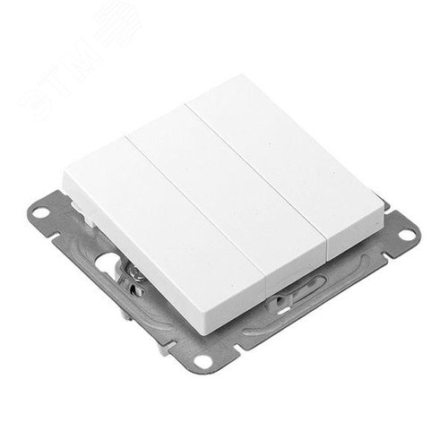 Эпика Механизм выключателя 3кл. белый EKF - фото 8