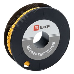 Кольцо маркировочное 0-1.5мм (3) КМ (1000шт) plc-KM-1.5-3 EKF