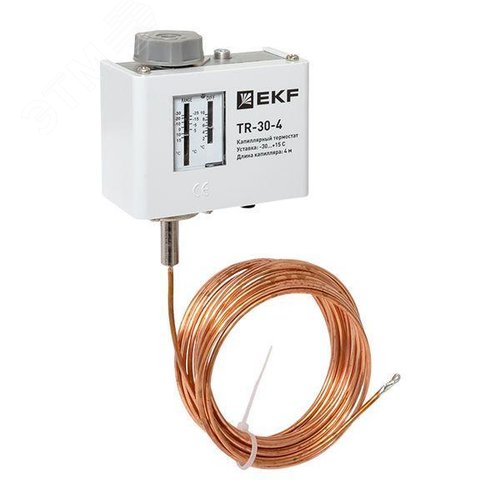 Реле температуры (термостат) капилляр 4 метра - фото 1