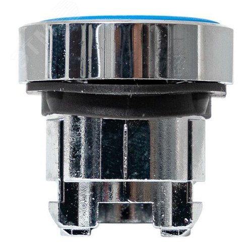 Исполнительный механизм кнопки XB4 синий плоский возвратный без фиксации, без подсветки IP65 - фото 3