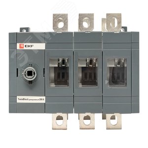 Рубильник 200A 3P реверсивный без рукоятки управления TwinBlock - фото 2