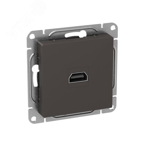 Механизм розетки HDMI  мокко Эпика EKF - фото 3