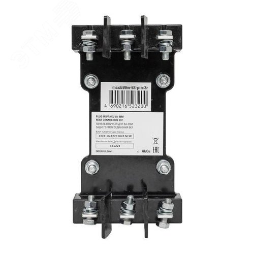 Панель втычная для ВА-99М 63 заднего присоединения - фото 2