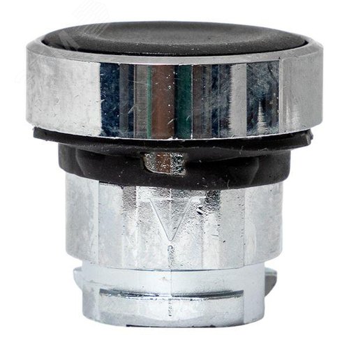 Исполнительный механизм кнопки XB4 черный плоский возвратный без фиксации, без подсветки IP65 - фото 4