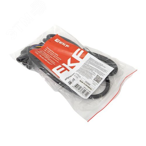 Кабель для подключения светодиодных линейных светильников ДБО-60/120/150 черный 1 метр 3x0,75 мм2 - фото 5