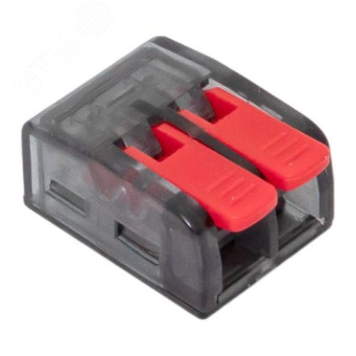 Строительно-монтажная клемма СМК 221-612 с рычагом 2 отверстия 0.5-4.0(6) мм2 EKF PROxima - фото 8