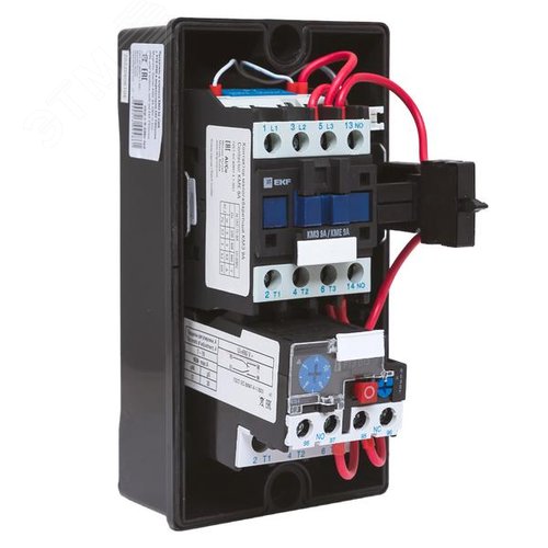 Пускатель магнитный ПМЛ-1230-9А-400В с тепловым реле 4-6А в корпусе IP65, с кнопками Пуск/Стоп, с индикацией - фото 11