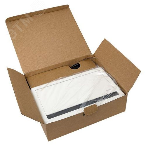 Встраиваемый настольный розеточный блок выдвижной, 8 модулей, белый, C-Line - фото 5