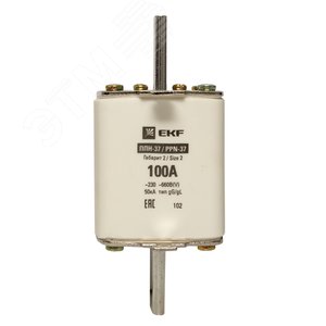 Вставка плавкая ППН-37 400/100А габарит 2 PROxima - фото 3