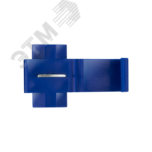 Ответвитель прокалывающий ОВ-2 1.0-2.5мм2 синий(50шт) plc-ov-1.0-2.5 EKF - 3