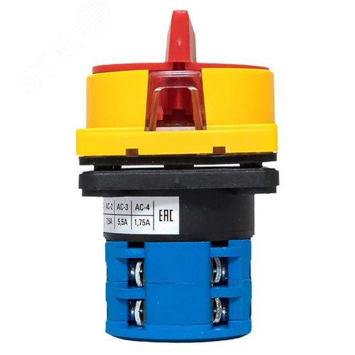 Переключатель кулачковый ПК-1-22 10А 2P 1-0-2 с блокировкой IP65 PROxima - фото 6