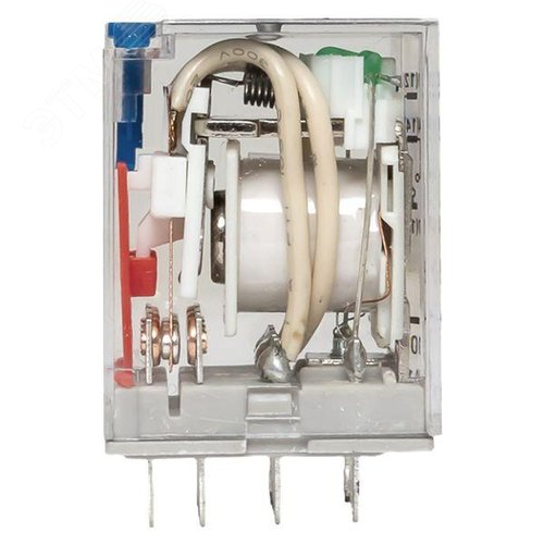 Реле промежуточное с кнопкой и мех. Индикацией RPAt 22/3 10A 110В DC EKF - фото 4