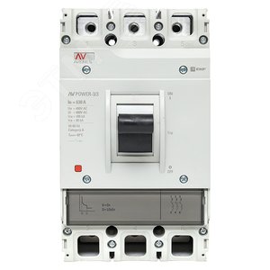 Выключатель автоматический AV POWER-3/3 630А 100kA TR AVERES - фото 3