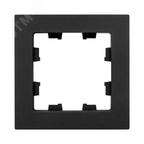 Эпика Рамка 1-местная черный пластик EKF - фото 2