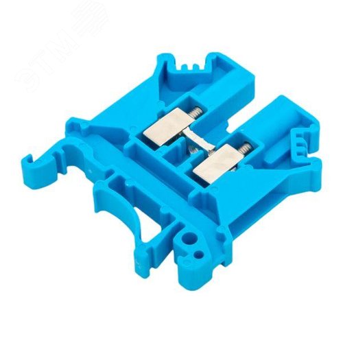 Клемма проходная винтовая UT 4 мм2 синяя EKF - фото 10