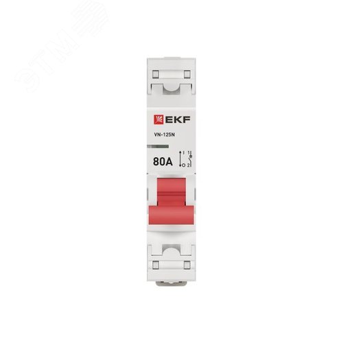 Выключатель нагрузки ВН-125N 1Р 80А PROXIMA EKF - фото 4