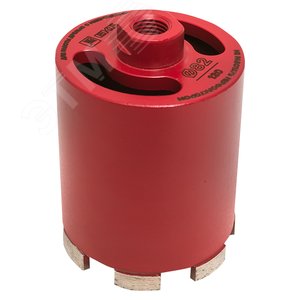 Изображение товара Коронка алмазная (верхнее пылеудаление) DCH-82/120MHS (120мм) Micro Hit Laser M16 Professional (шт)