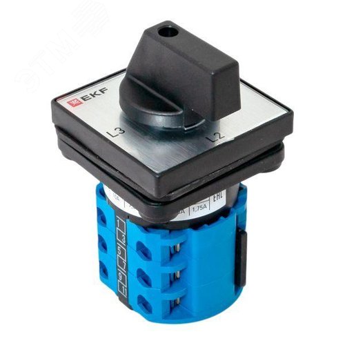 Переключатель кулачковый ПК-1-94 10А 4P для амперметра IP65 - фото 6