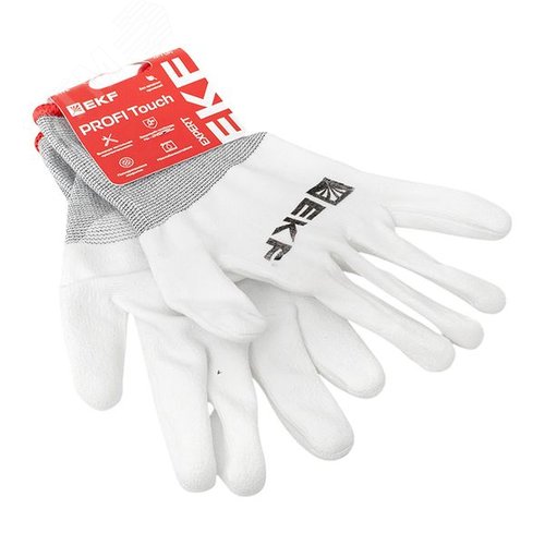 Перчатки рабочие PROFI Touch для чистовых работ (15 класс, 7 размер) EXPERT EKF - фото 3