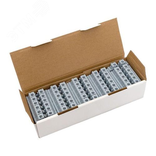 Клемма проходная винтовая UT 10 мм2 серая EKF - фото 11