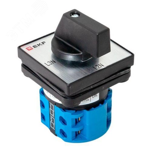 Переключатель кулачковый ПК-1-84 10А 4P для вольтметра (фазное напряжение) IP65 - фото 6