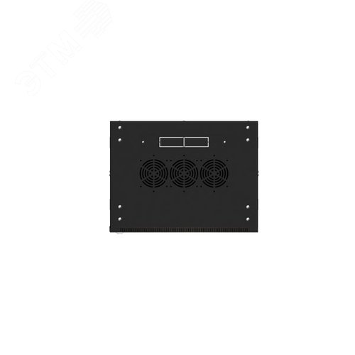 Шкаф настенный 19' TERACOM PRO 9U 600х450 мм дверь стеклянная с замком-ручкой чёрный - фото 3
