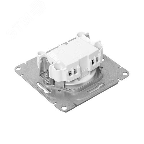 Эпика Механизм розетки 16А без заземления со шторками алюминий EKF - фото 9