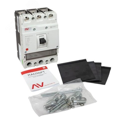 Выключатель автоматический AV POWER-2/3 100А 80kA TR AVERES - фото 11
