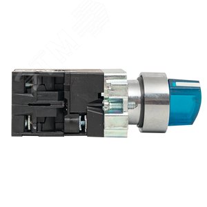 Переключатель BD33 3P c синей подсветкой 230В NO PROxima - фото 2