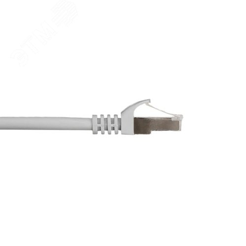 Патч-корд TERACOM PRO Cat.6 экран. FTP LSZH серый (5.0м) - фото 3