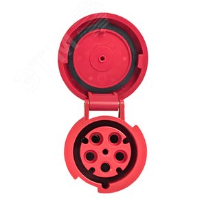 Розетка кабельная 63А 3Р+N+Е IP67 переносная 380В - фото 3