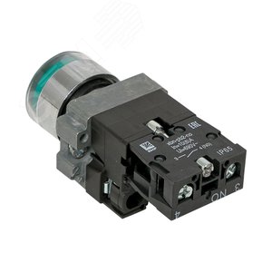 Кнопка BA31 с подсветкой 230В зеленая NO IP65 PROxima - фото 3