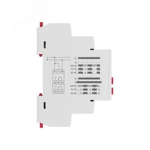 Реле времени RT-2C (2 регулир. порога времени, 2 исп. конт.) PROxima - фото 4