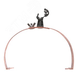 Держатель коньковый регулируемый большой с пластиковым фиксатором 230-350мм Cu PROxima - фото 2