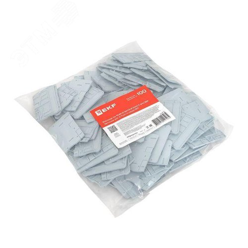 Заглушка для 6 Push-in серая - фото 4